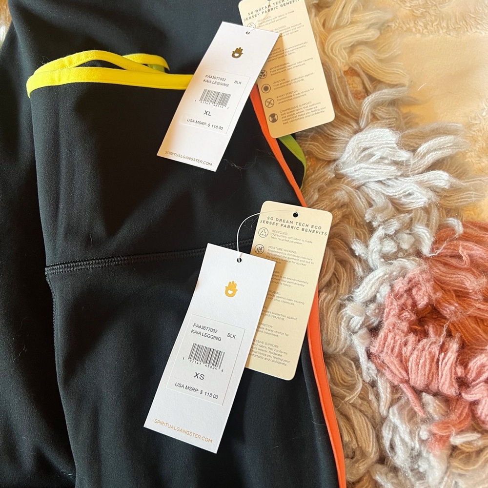 Sz Xl Spiritual Gangster Kaia Leggings - Picture 7 of 7